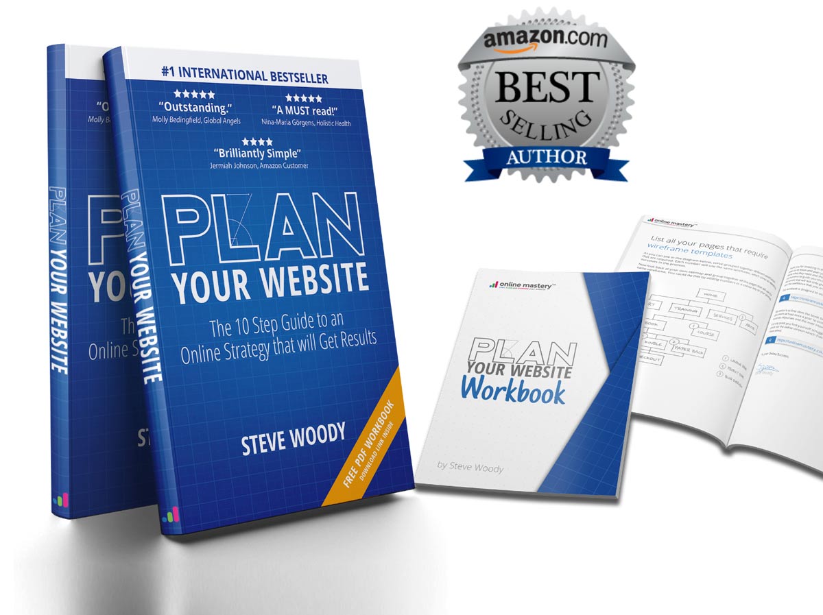 Plan Your Website Cover Image - Online Mastery